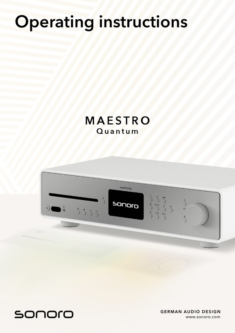 Sonoro MAESTRO Quantum User manual
