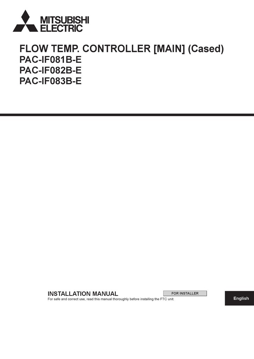 Mitsubishi Electric PAC-IF081B-E User manual