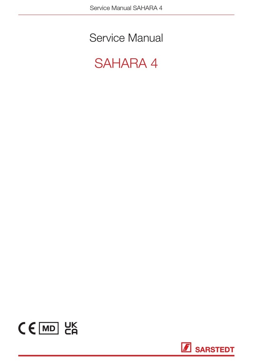 Sarstedt SAHARA 4 User manual