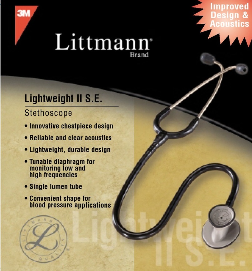 3M Littmann Lightweight II S.E. User manual 3M Littmann Lightweight II S.E. User manual