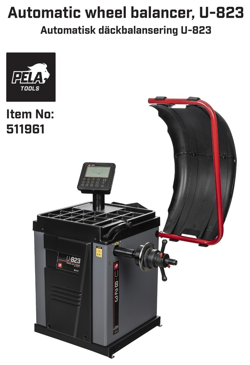 pela tools U-823 manual