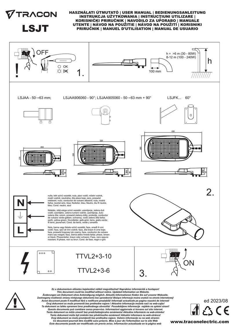 Tracon Electric LSJT Series user manual