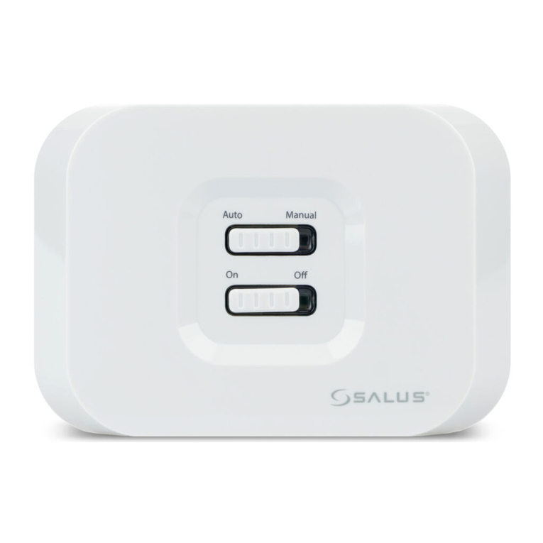 Salus RX10RF user manual