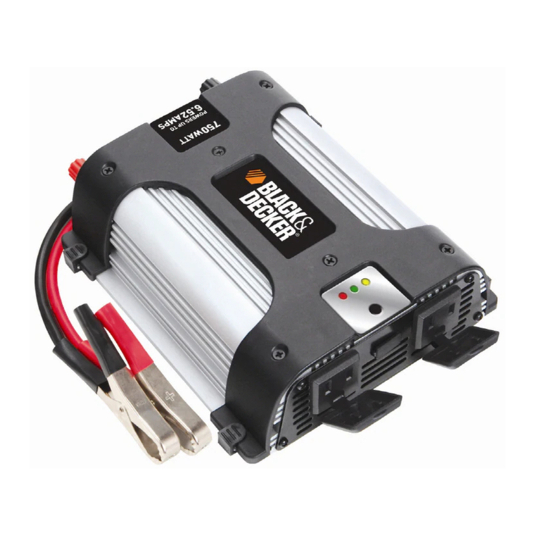 Black & Decker PI750AB User manual