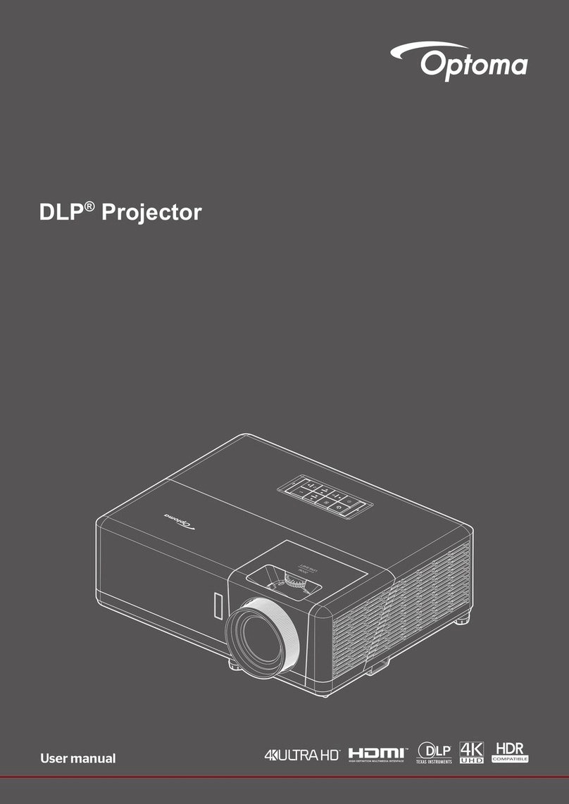 Optoma UHZ50 User manual Optoma UHZ50 User manual
