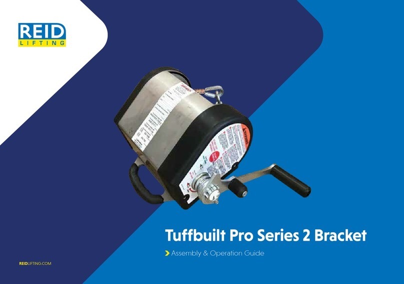 REID LIFTING Tuffbuilt Pro Series Assembly & Operation guide