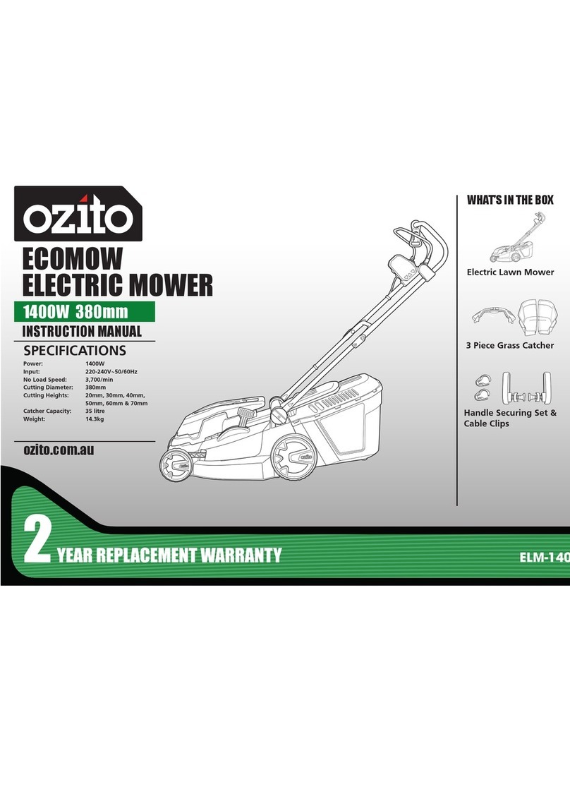 Ozito ELM-140 User manual