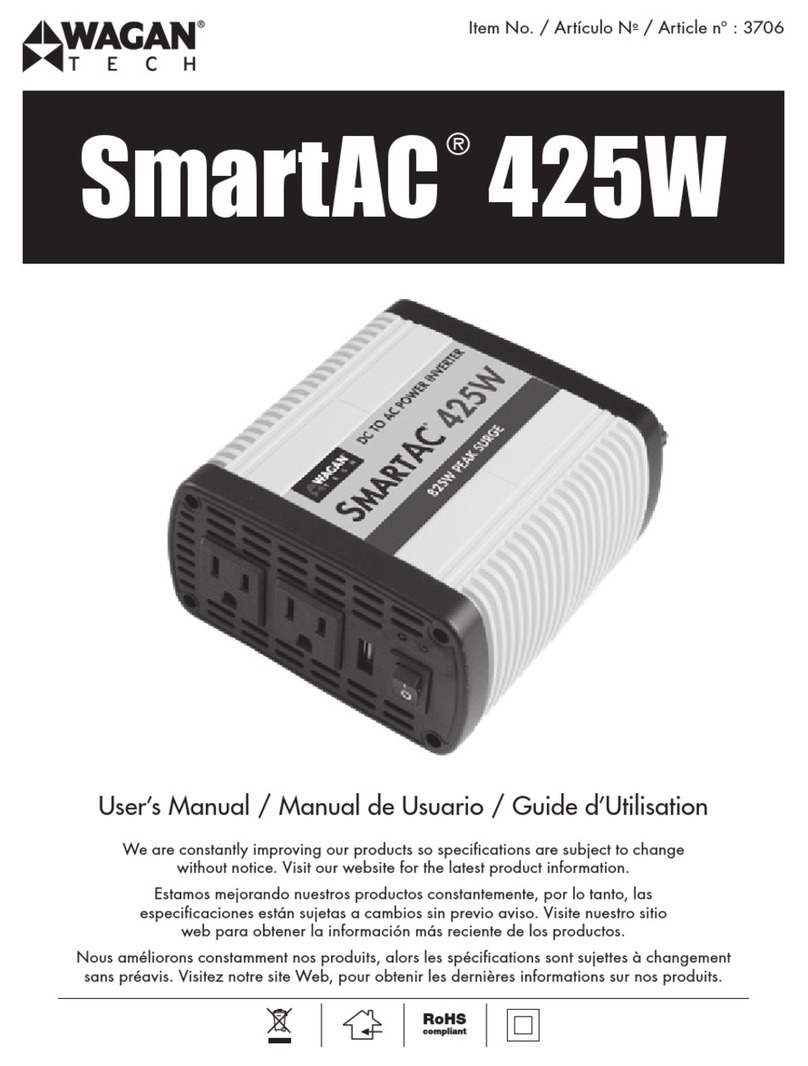 Wagan SmartAC 425W user manual