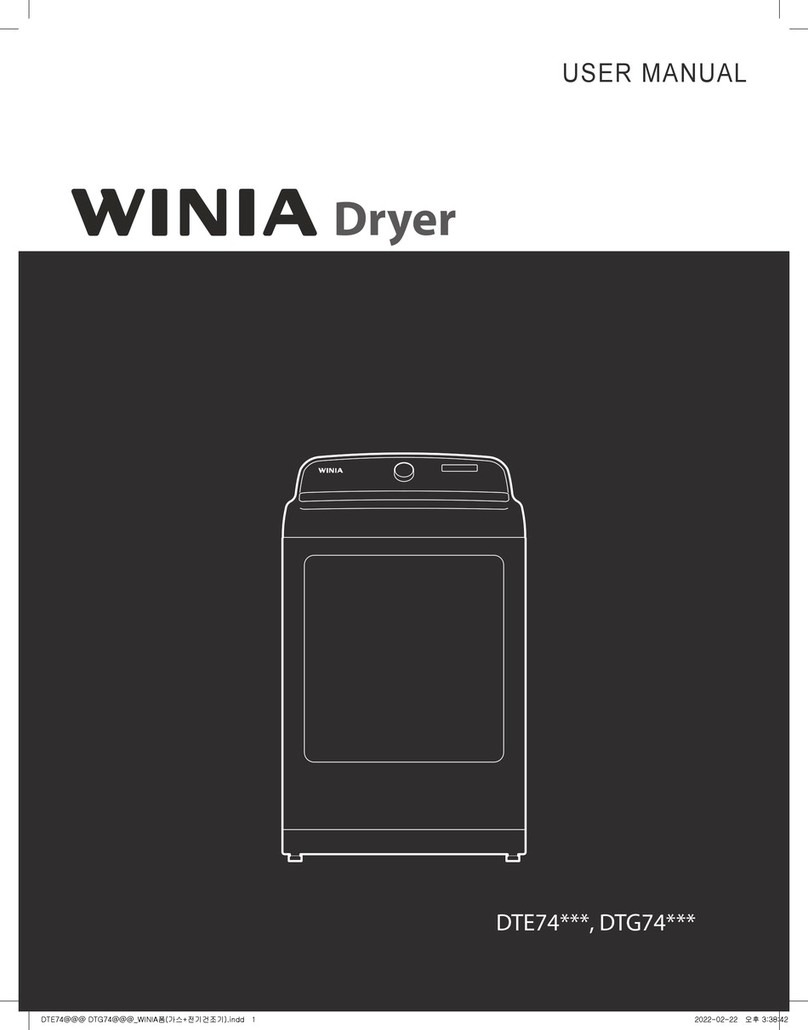 WINIA DTE74 Series user manual