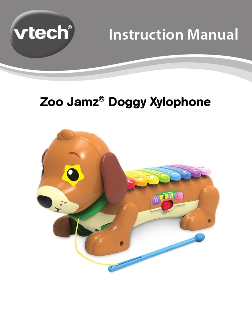 V-tech Zoo Jamz Doggy Xylophone User manual V-tech Zoo Jamz Doggy Xylophone User manual