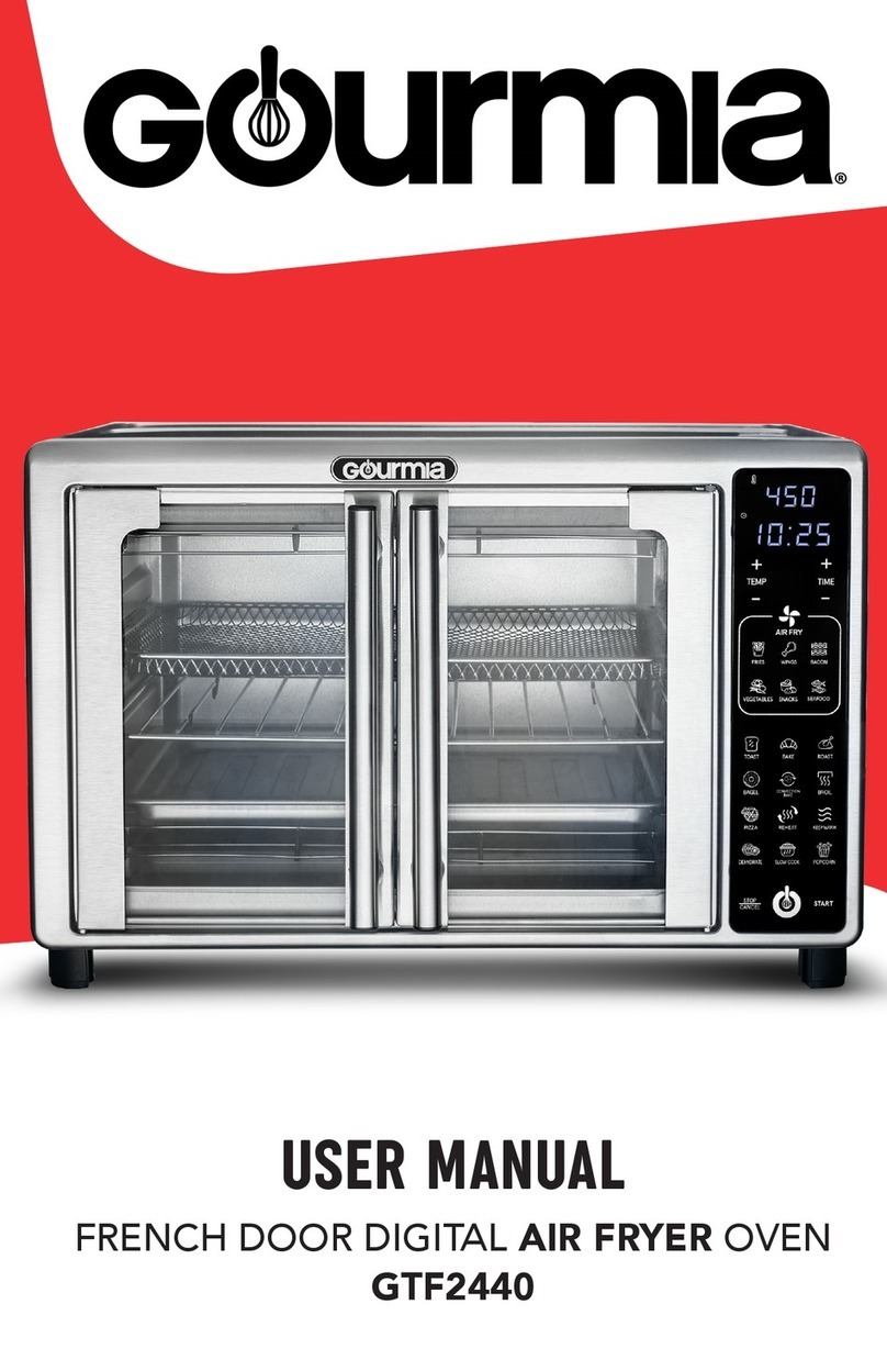 Gourmia GTF2440 user manual