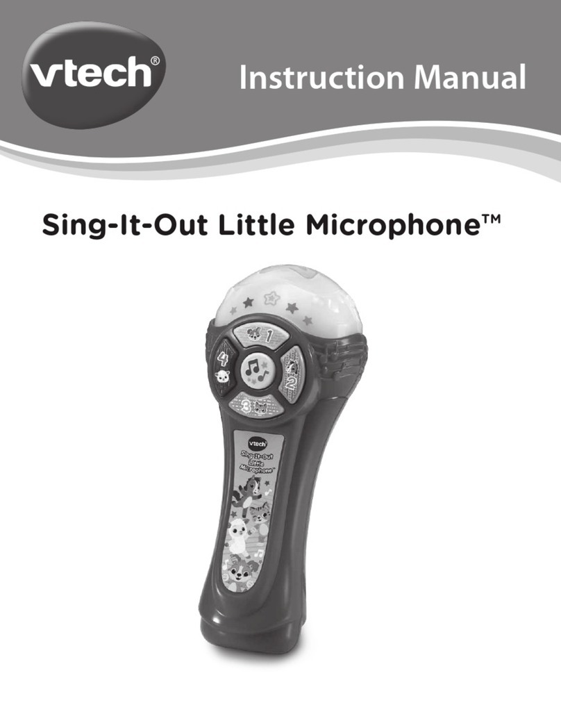 V-tech Sing-It-Out Little Microphone User manual