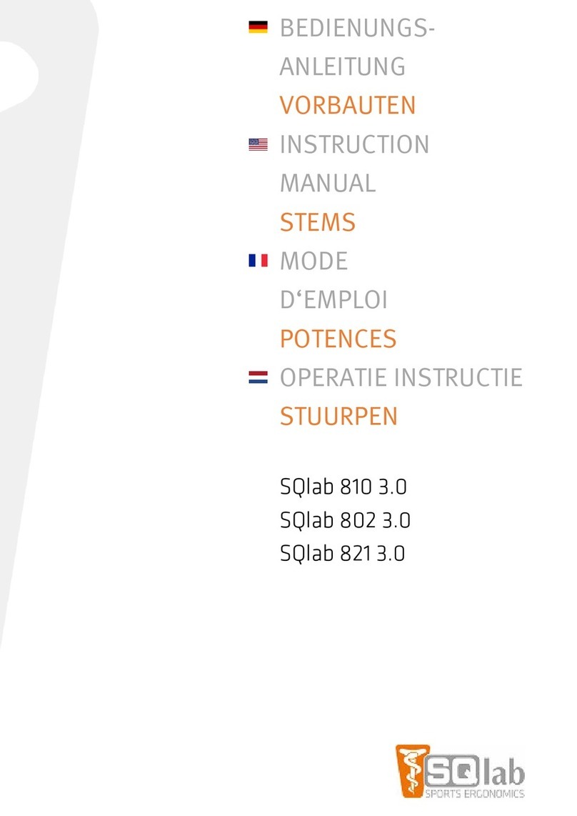 SQlab 810 3.0 instruction manual