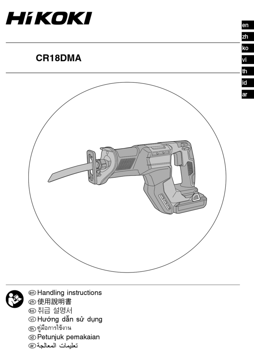 HIKOKI CR 18DMA User manual HIKOKI CR 18DMA User manual