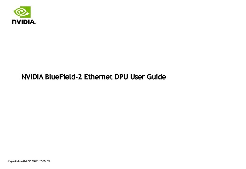 Nvidia BlueField-2 BF2500 user guide