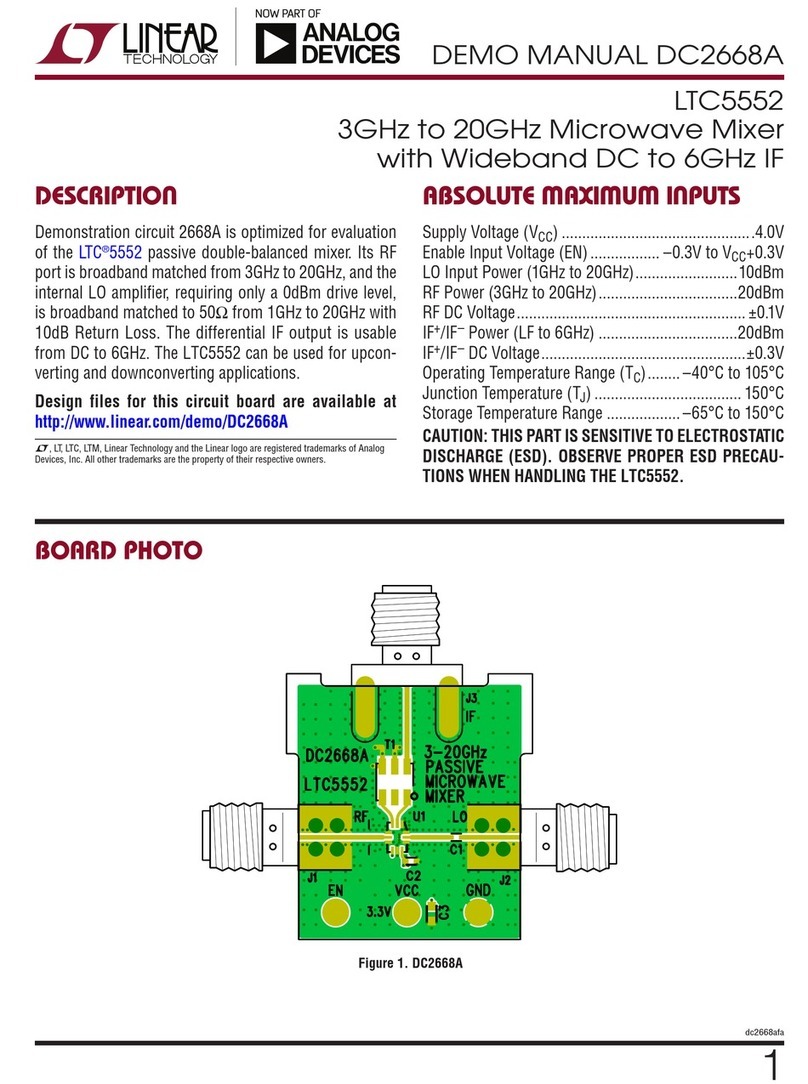 Analog Devices Linear Technology DC2668A Quick setup guide