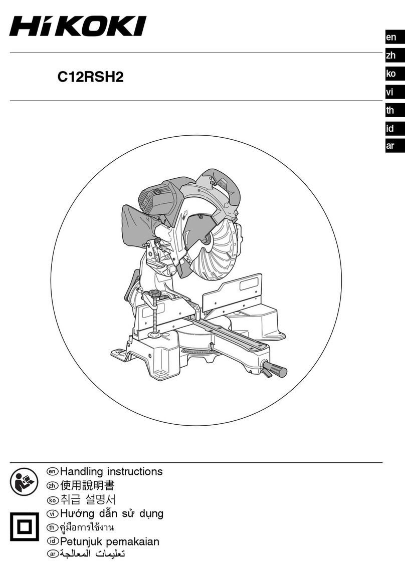 HIKOKI C 12RSH2 User manual