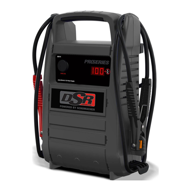 Schumacher DSR141 User manual Schumacher DSR141 User manual