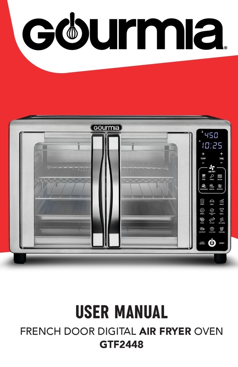 Gourmia GTF2448 User manual Gourmia GTF2448 User manual