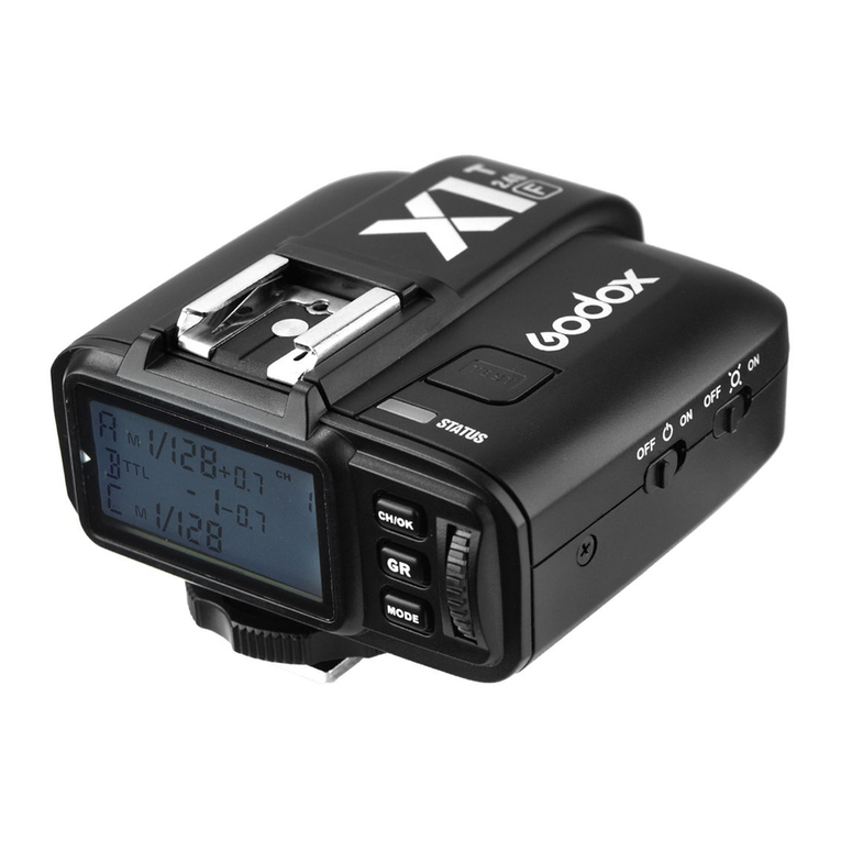 Godox X1T-F User manual