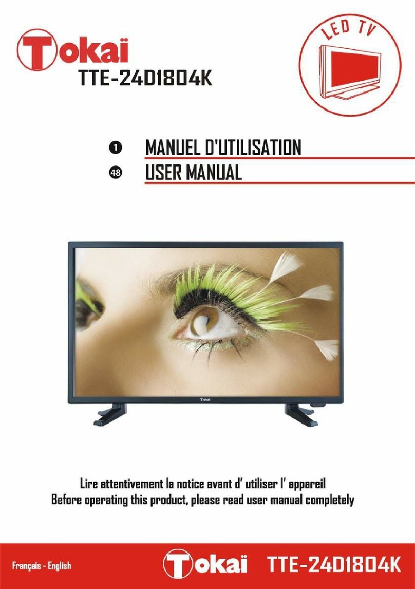 Tokai TTE-24D1804K User manual