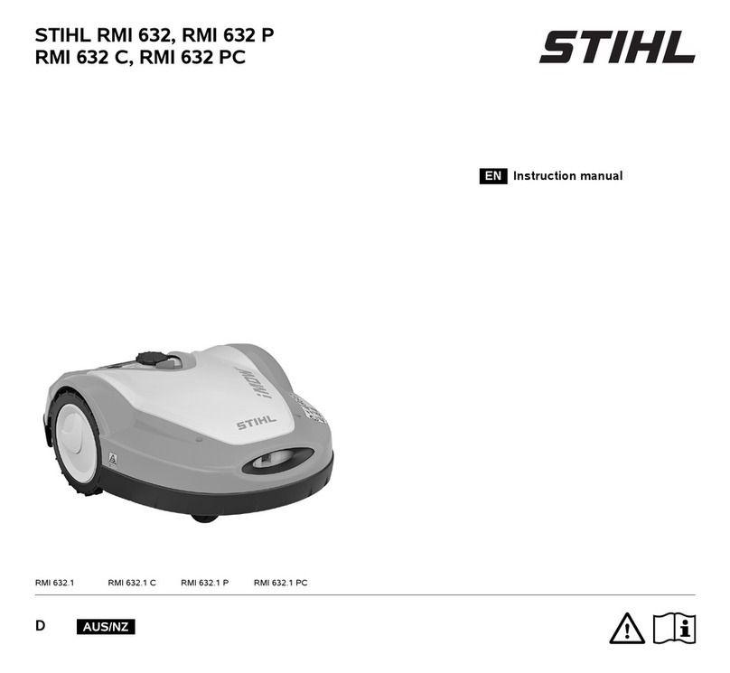 Stihl RMI 632.1 User manual Stihl RMI 632.1 User manual