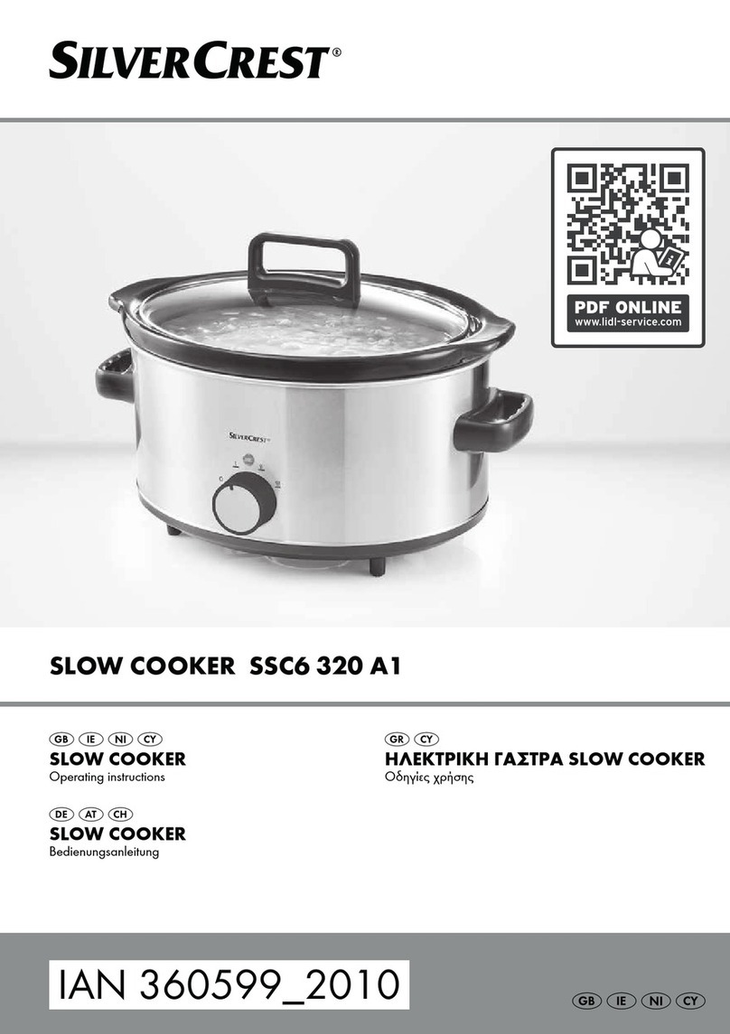 Silvercrest 360599-2010 operating instructions