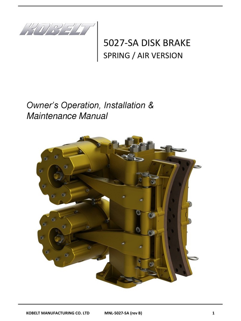 Kobelt 5027-SA owner's manual