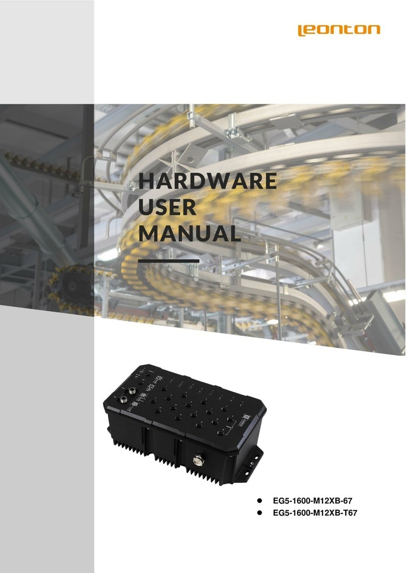 Leonton EG5-1600-M12XB-67 user manual