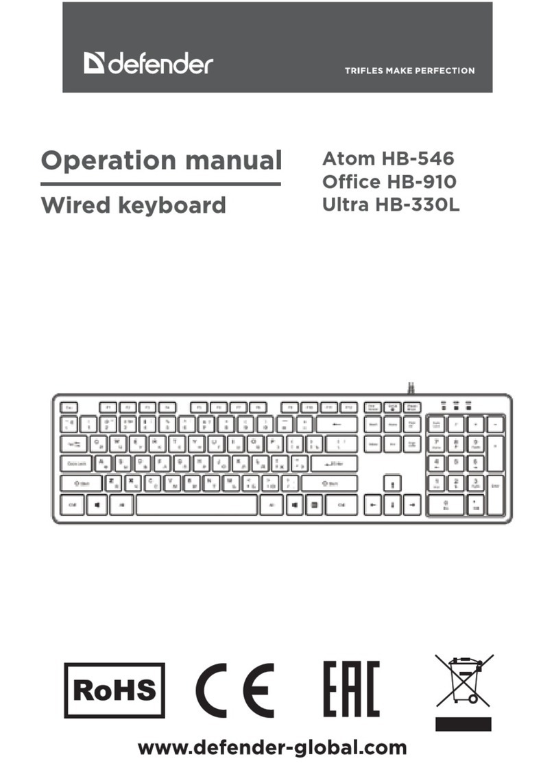 Defender Ultra HB-330L Operation manual
