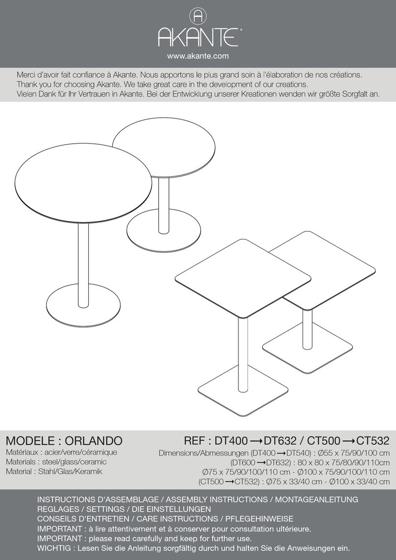 AKANTE ORLANDO DT400 User manual