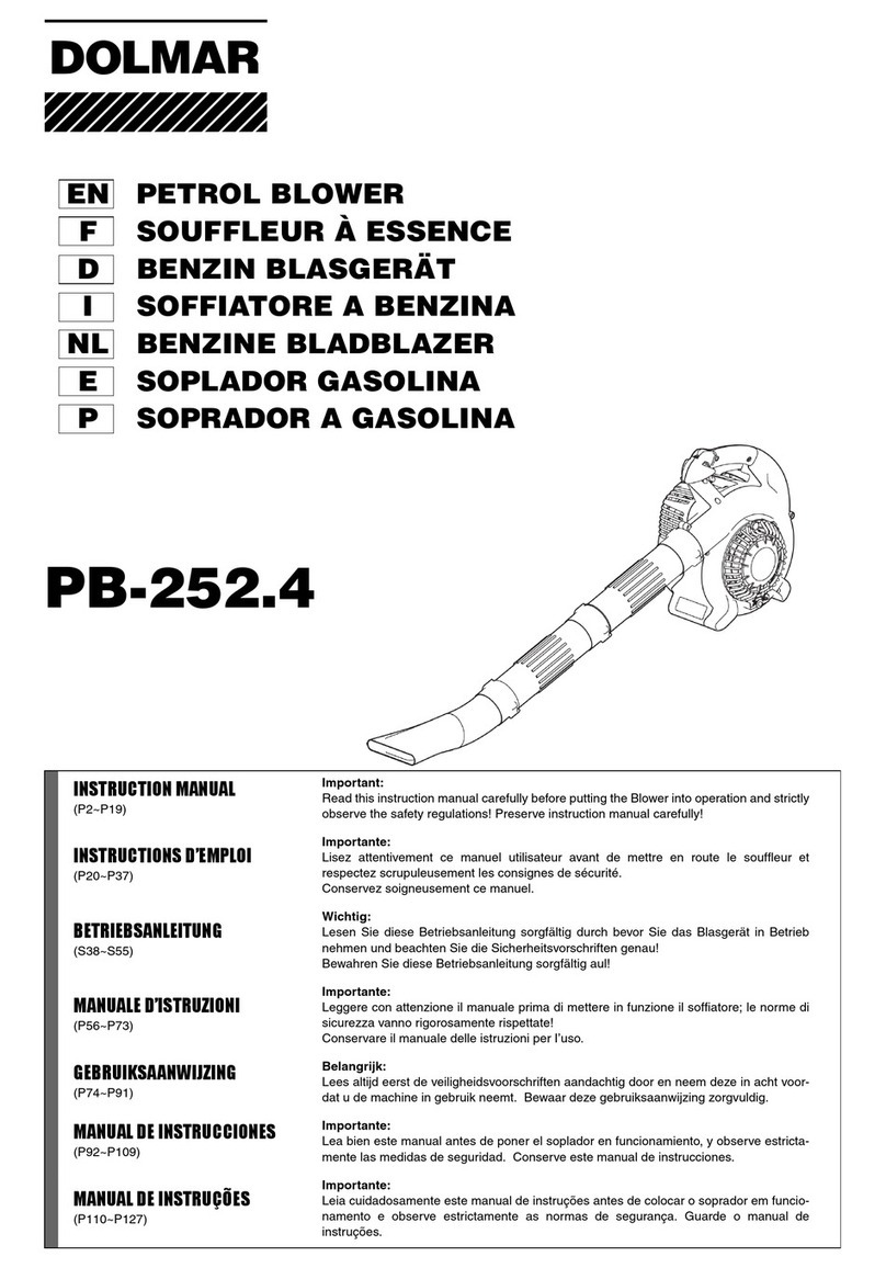 Dolmar PB-252.4 instruction manual