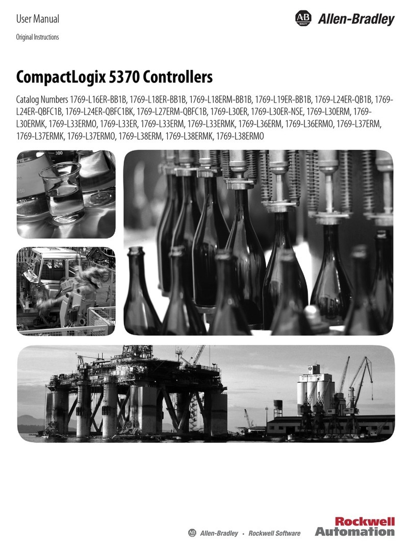 Rockwell Automation Allen-Bradley CompactLogix 5370 user manual