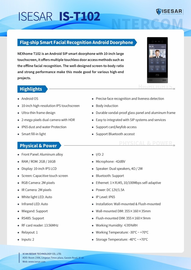 NEXhome IS-T102 User manual
