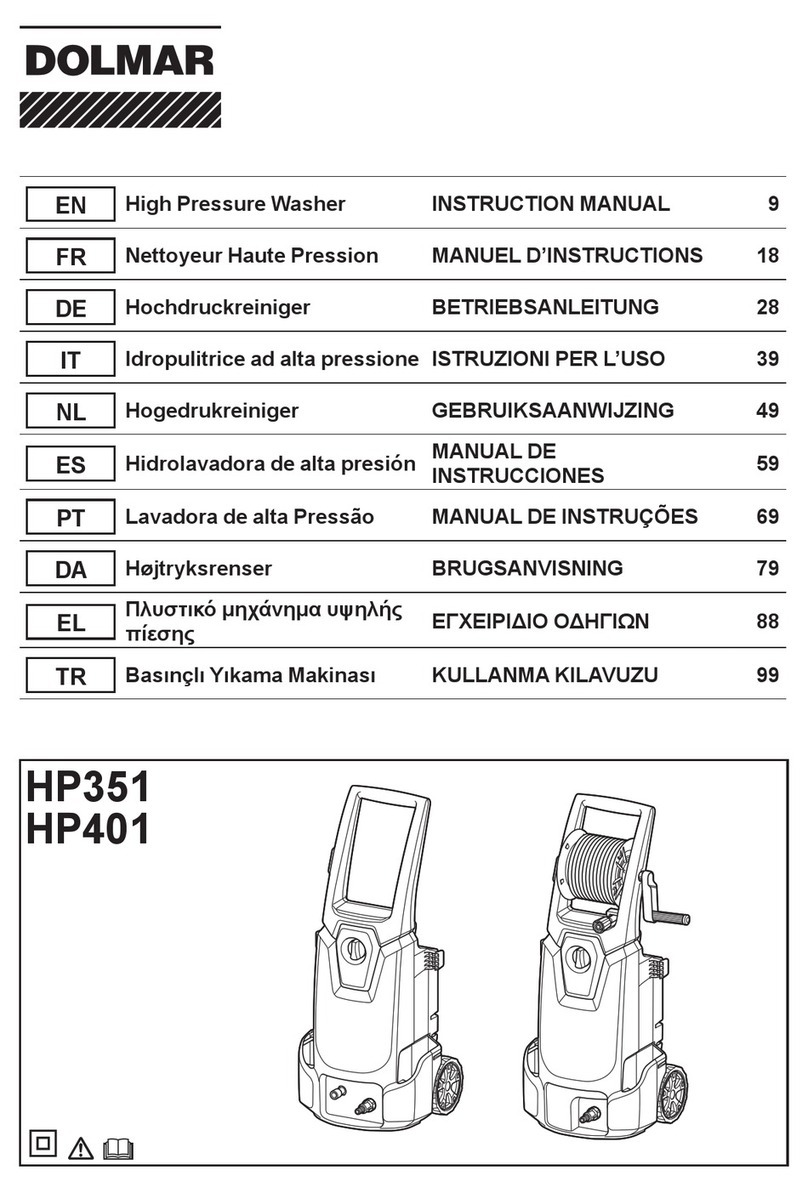 Dolmar HP401 instruction manual