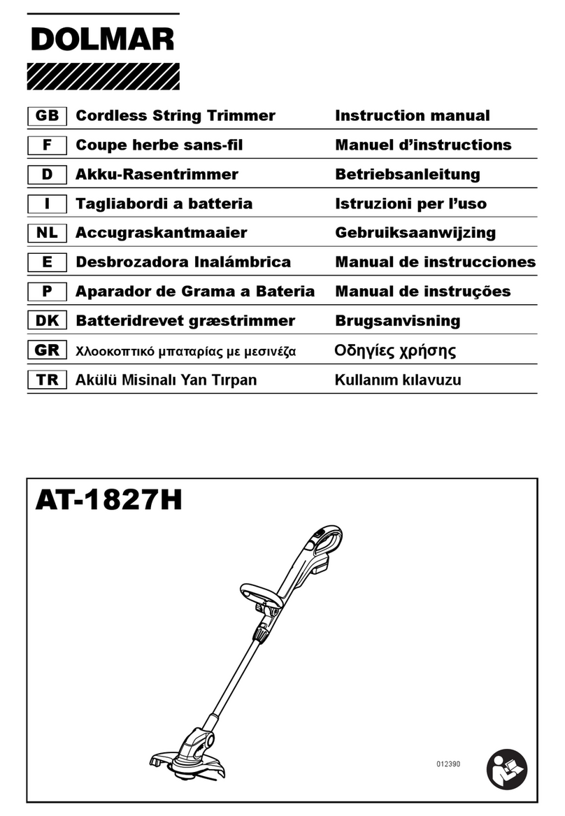 Dolmar AT-1827H instruction manual