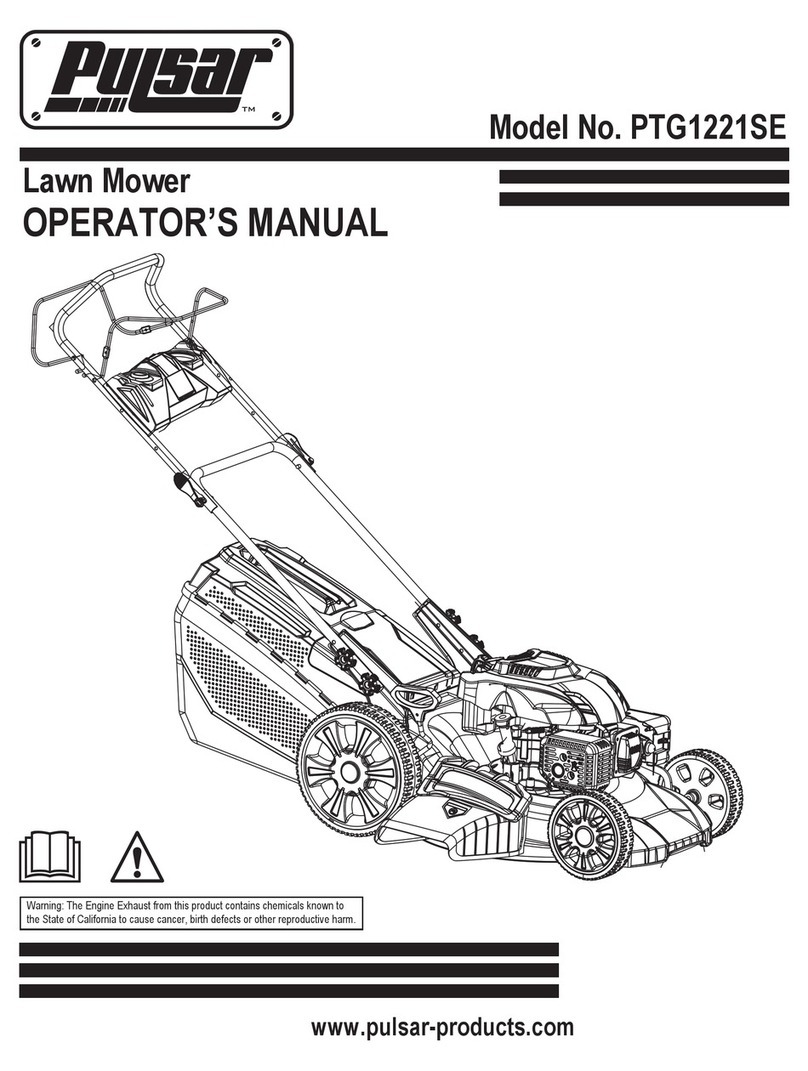 Pulsar PTG1221SE Operator's manual