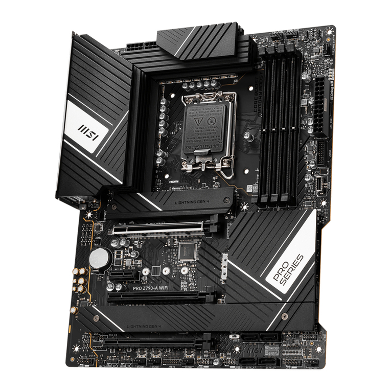 MSI PRO Z790-A WIFI user manual