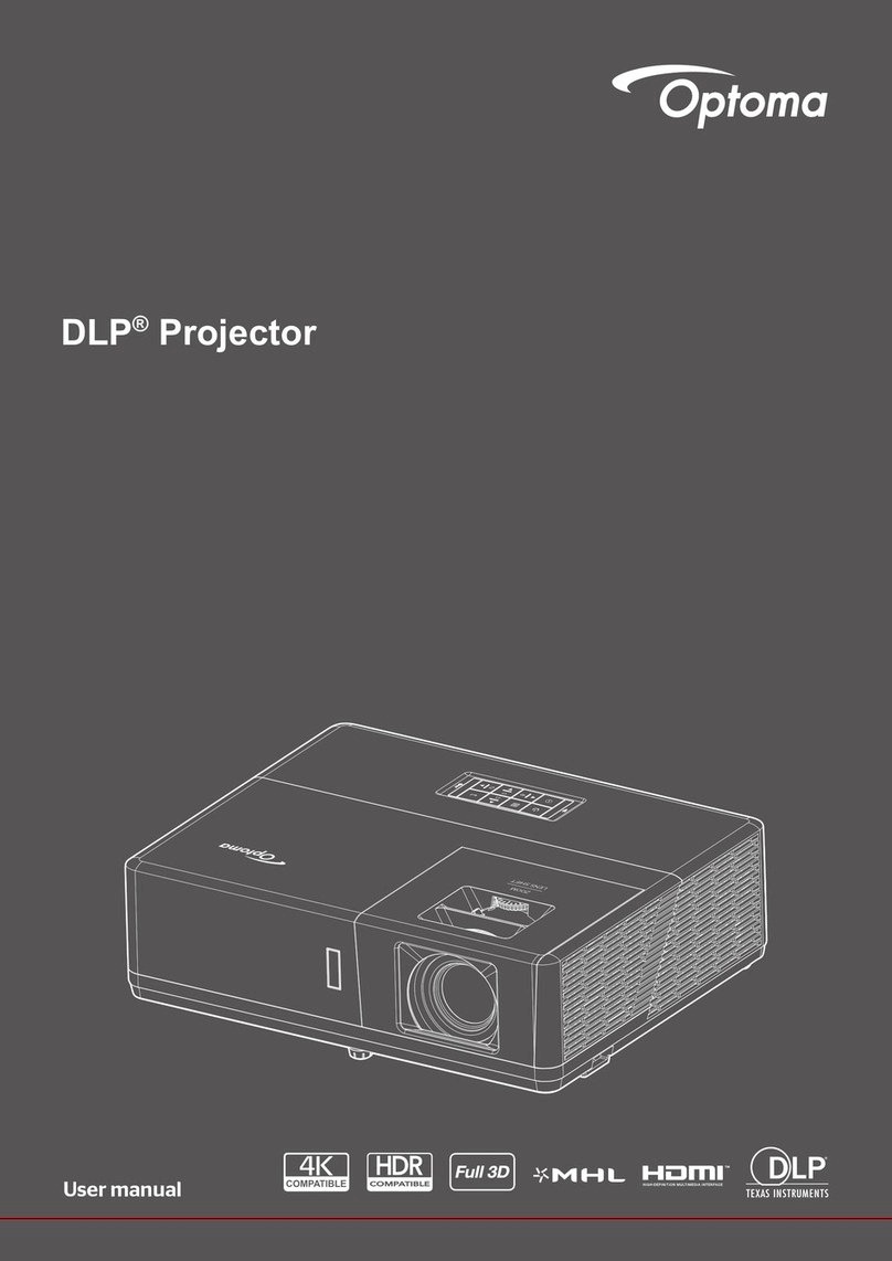 Optoma ZH506e User manual