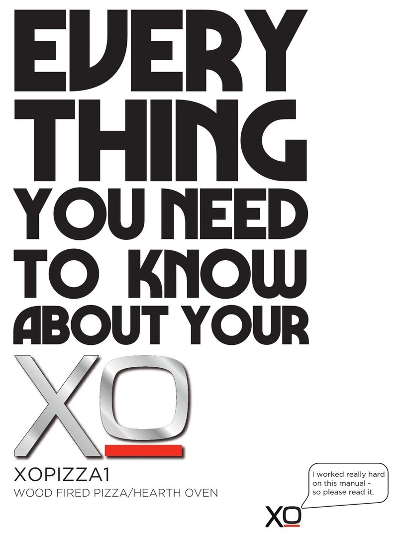 XO Appliance XOPIZZA1 User manual