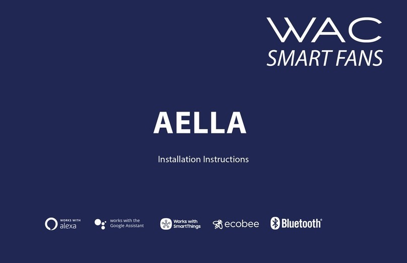 WAC Lighting AELLA User manual