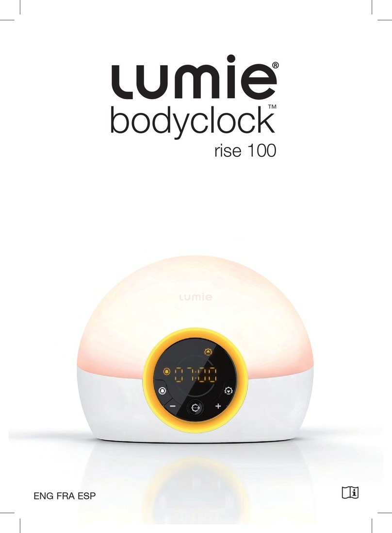 Lumie Bodyclock rise 100 manual