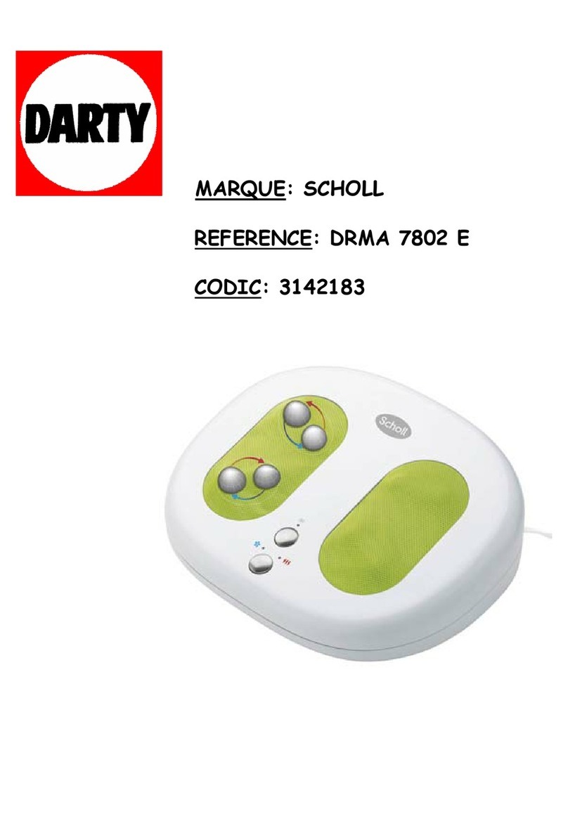 Scholl DR7802E operating instructions