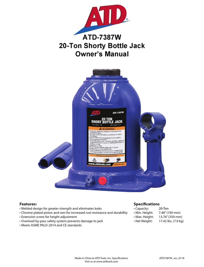 ATD Tools ATD-7387W owner's manual