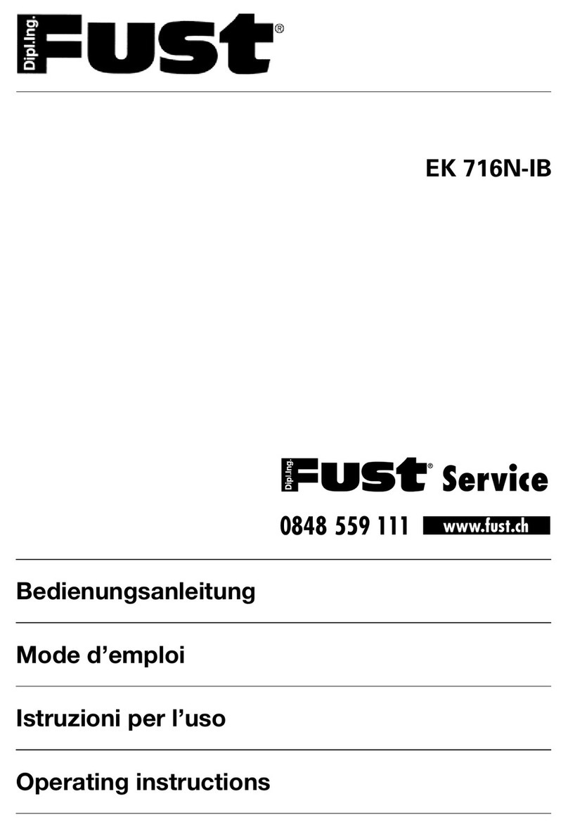 FUST EK 716N-IB User manual