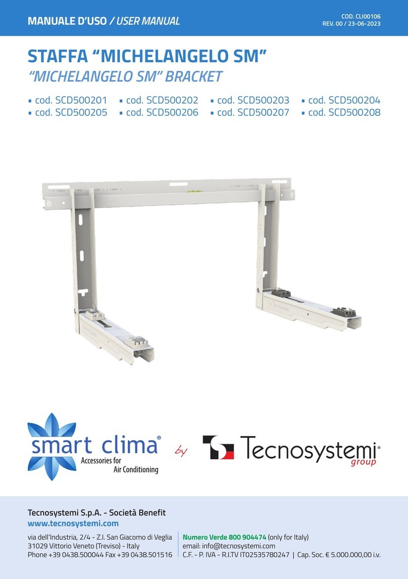 Tecnosystemi Smart Clima MICHELANGELO SM Series user manual