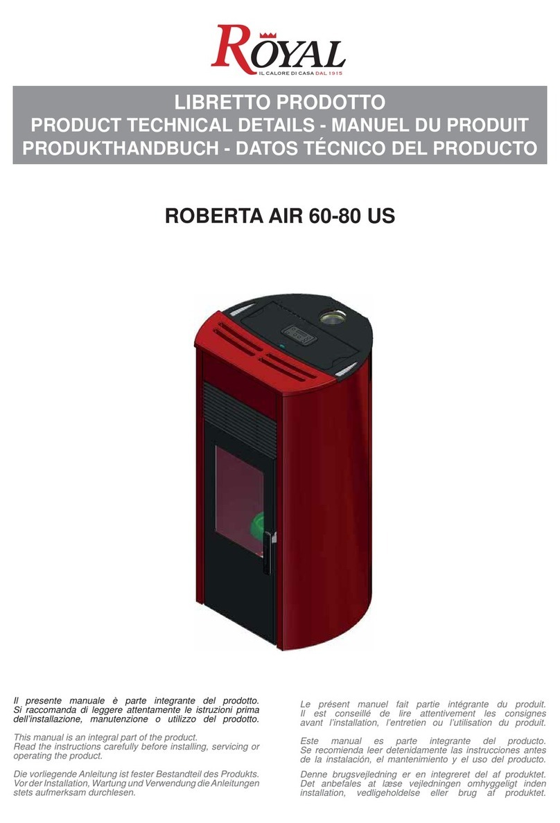 Royal ROBERTA AIR 60-80 US Installation guide