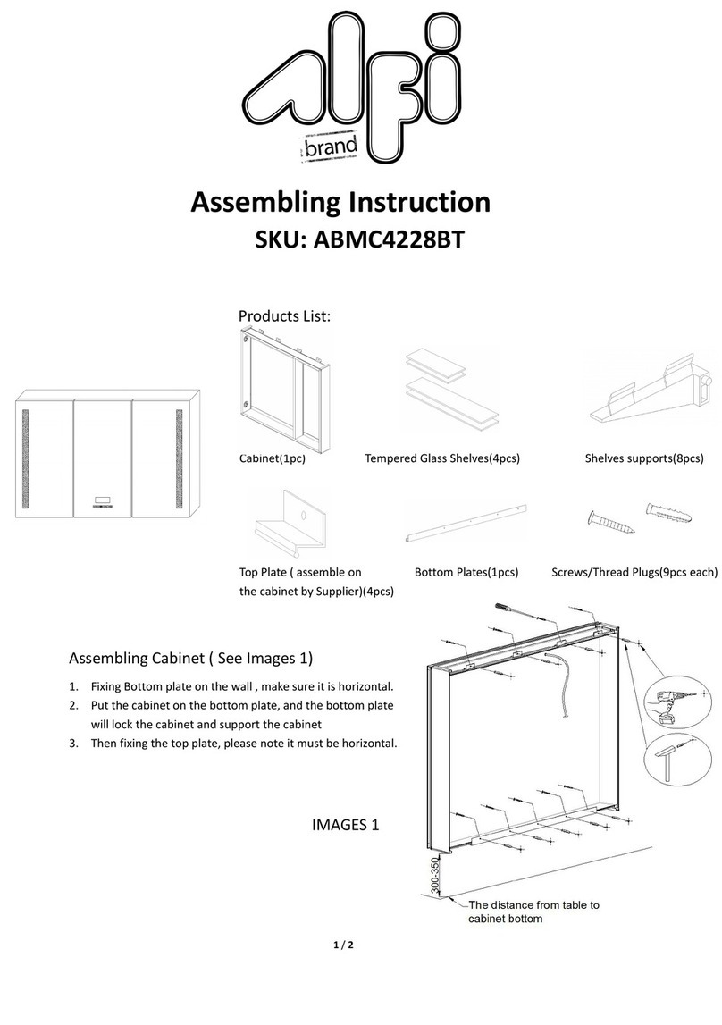 alfi ABMC4228BT Assembling Instruction