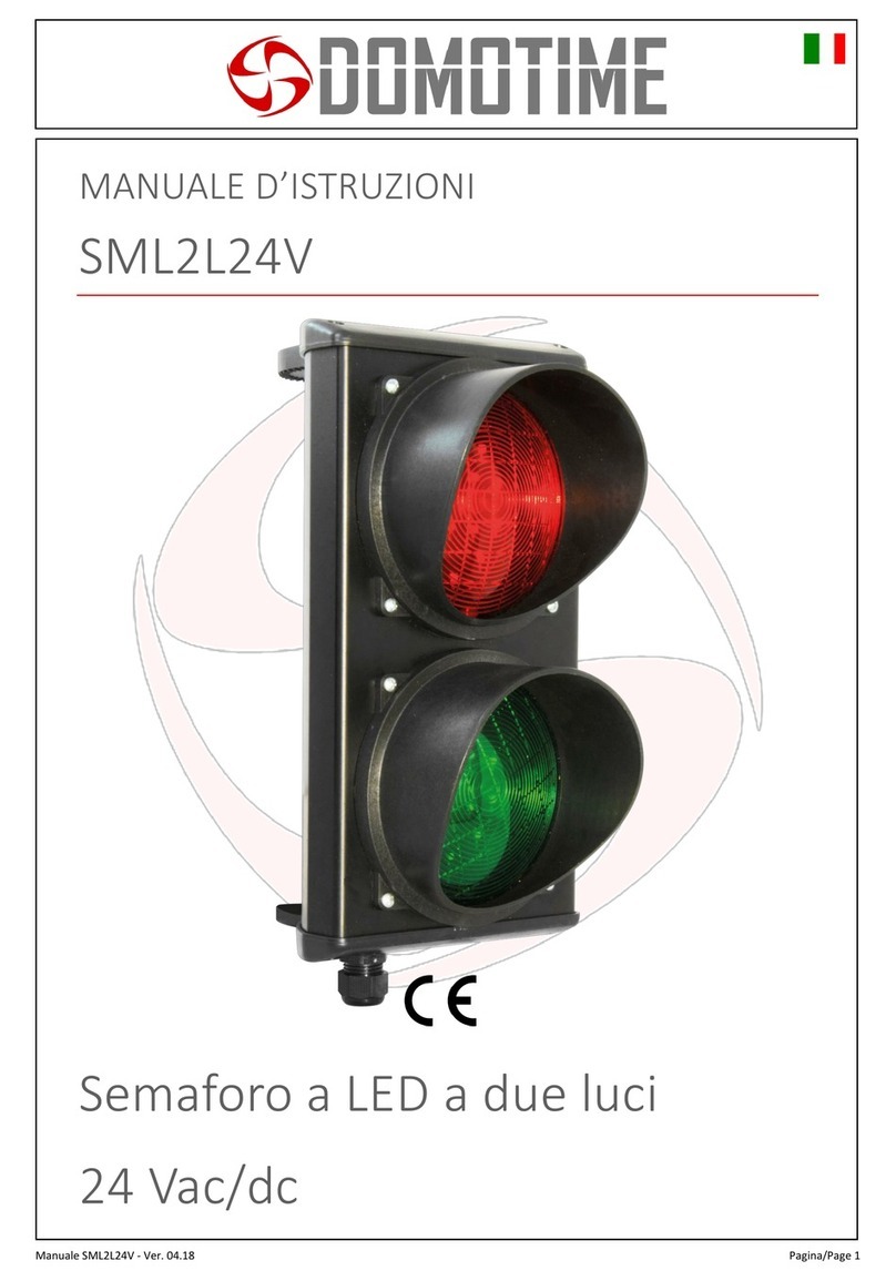 Domotime SML2L24V instruction manual