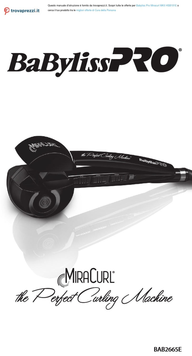 BaByliss PRO Miracurl MKII manual